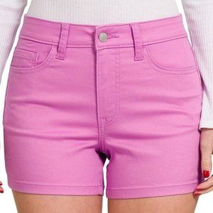 Zenana High Rise Mauve Shorts XL NWT